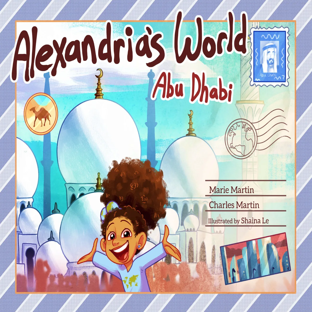 The cover of Alexandria's World: Abu Dhabi.